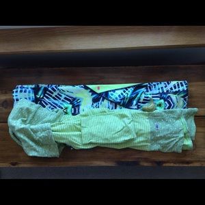 Pink Lotus SZ M Lime Green Bundle